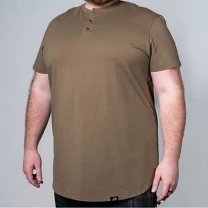Dak Prescott Owned OneBone Henley Tee-
Military Olive- Men’s 0 (XL)